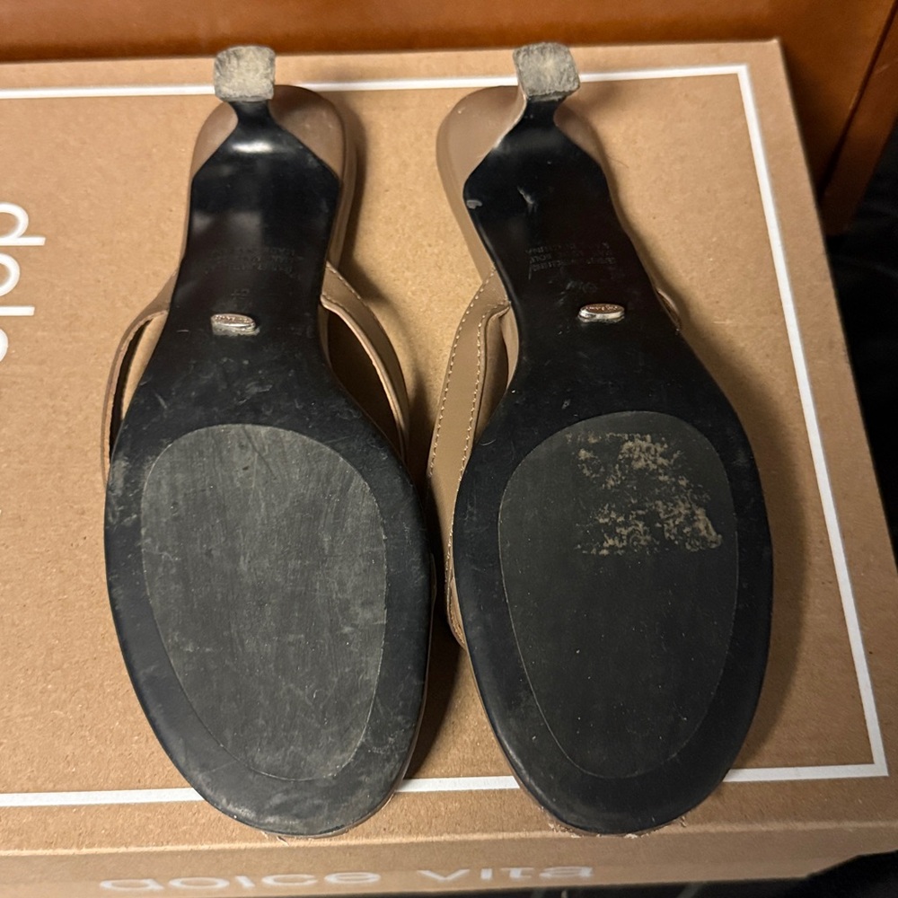 Tony Bianco Pluto Sandal Liqueur Brown Heeled Flip Flops Thong Heels 5.5 / 35.5 - Picture 12 of 12